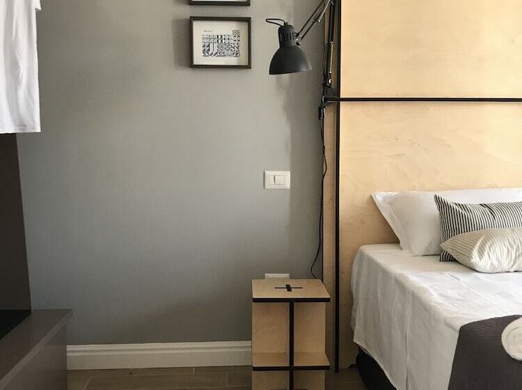 琮城市景观的豪华间, B&b Letto & Latte Pompei