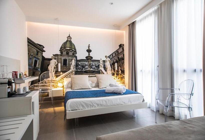 带阳台的三人标准间, Suite Quaroni