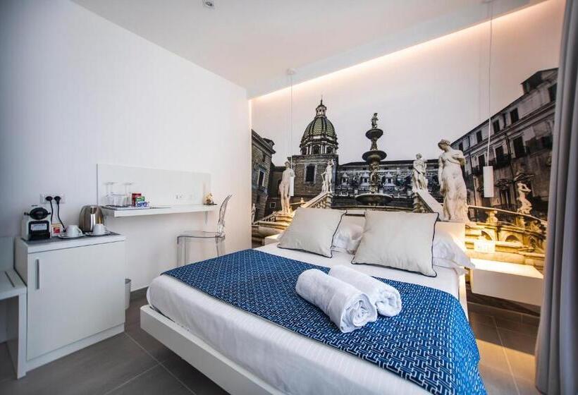 带阳台的三人标准间, Suite Quaroni