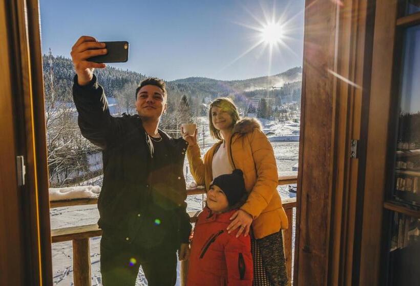 バルコニー付きスタンダードトリプルルーム, Pensjonat Puchaczówka