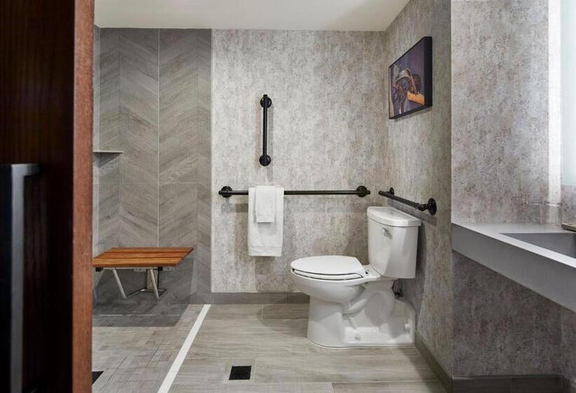 带大床的标准间, Renaissance Mobile Riverview Plaza