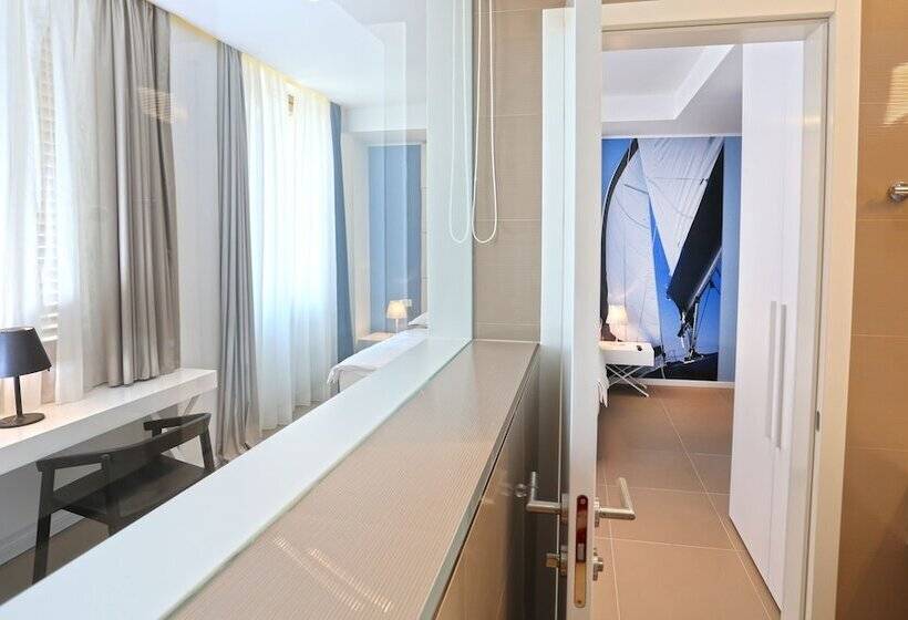 Deluxe-huone Merinäkymä, Guesthouse Villa Scalaria