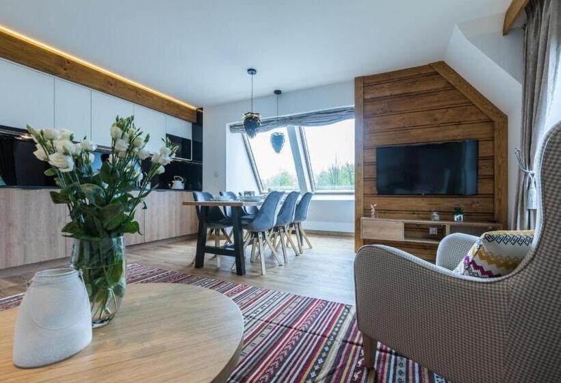 آپارتمان 1 خوابه با چشمانداز, Rezydencja Zakopiańska