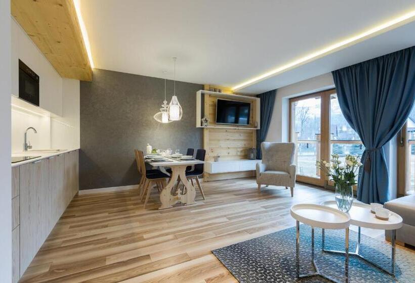 آپارتمان 1 خوابه با چشمانداز, Rezydencja Zakopiańska