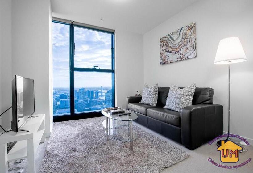 Апартаменты 1 Спальня, Aussie Escape Apartments Skyline Collins Tower