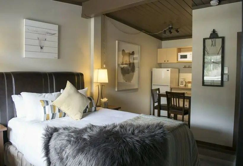 Standard-studio Parivuode, Yamnuska Suites