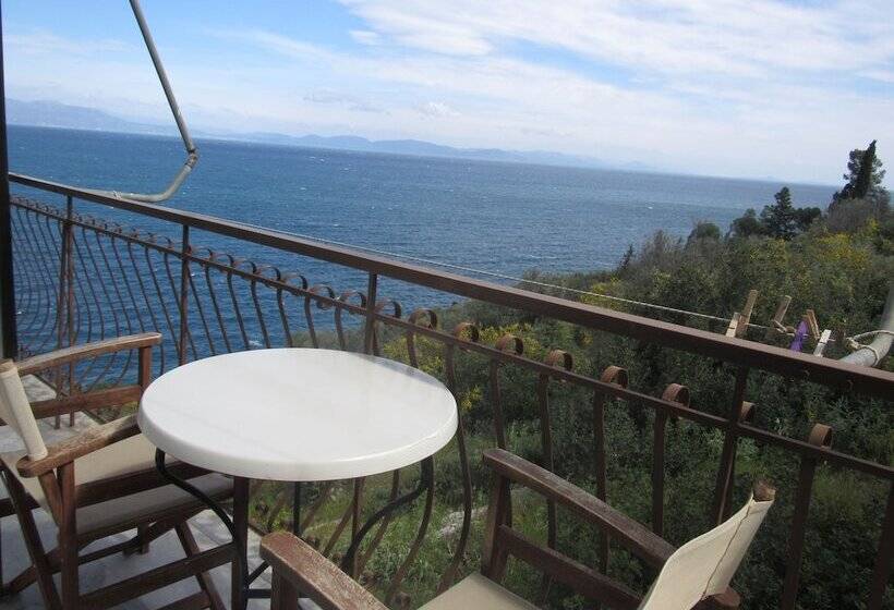 סטודיו סטנדרט עם נוף צדדי לים, Kallisto Studios