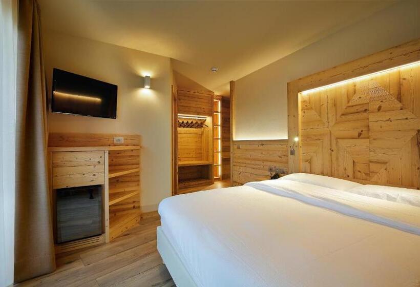 기본룸, Albergo Garnì Antico Mas Del Medico