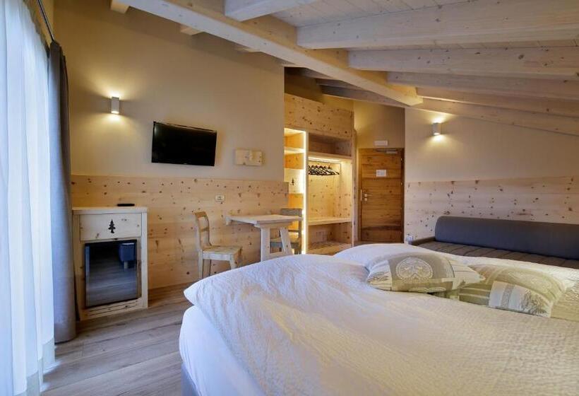 디럭스 룸, Albergo Garnì Antico Mas Del Medico