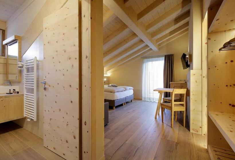 디럭스 룸, Albergo Garnì Antico Mas Del Medico