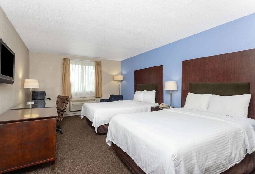 اتاق استاندارد با 2 تخت دوبل, Days Inn And Suites By Wyndham Hammond In