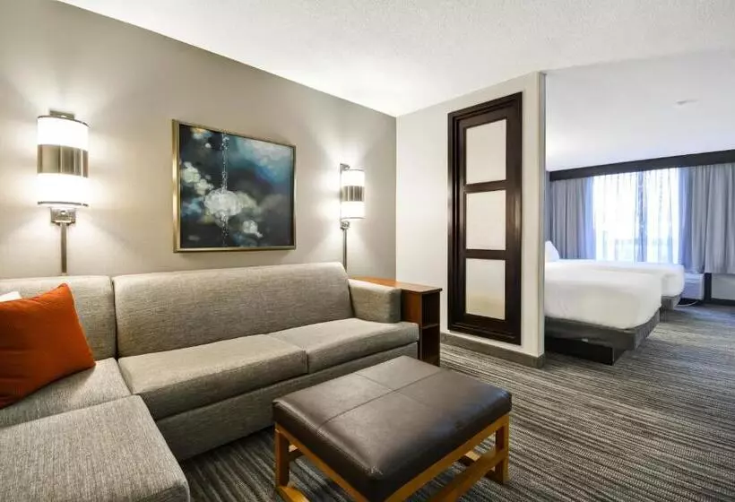 キングサイズベッドのスタンダードルーム, Hyatt Place Kansas City/overland Park/metcalf