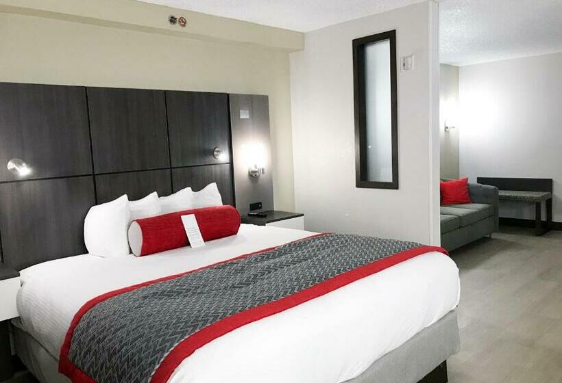 Люкс Deluxe Кровать Кинг, Ramada By Wyndham Suites Orlando Airport