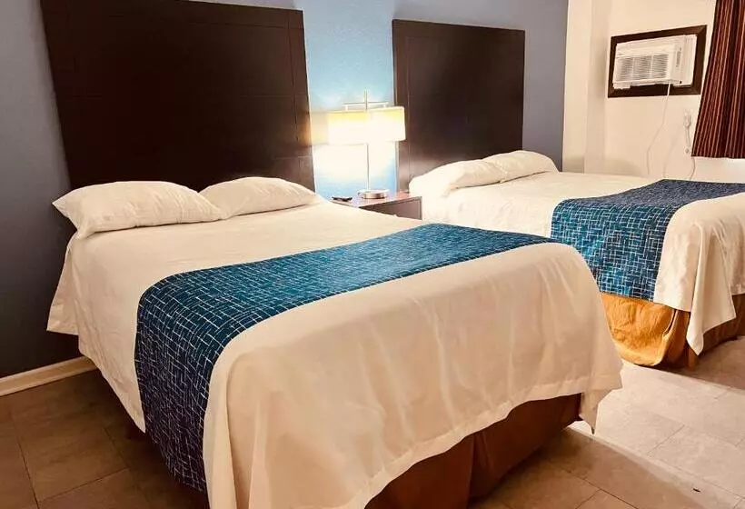 ２ダブルベッドのスタンダードルーム, Travelodge By Wyndham Valleyfair Shakopee