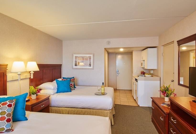 Номер Стандарт 2 Двуспальные Кровати, The Bay Resort