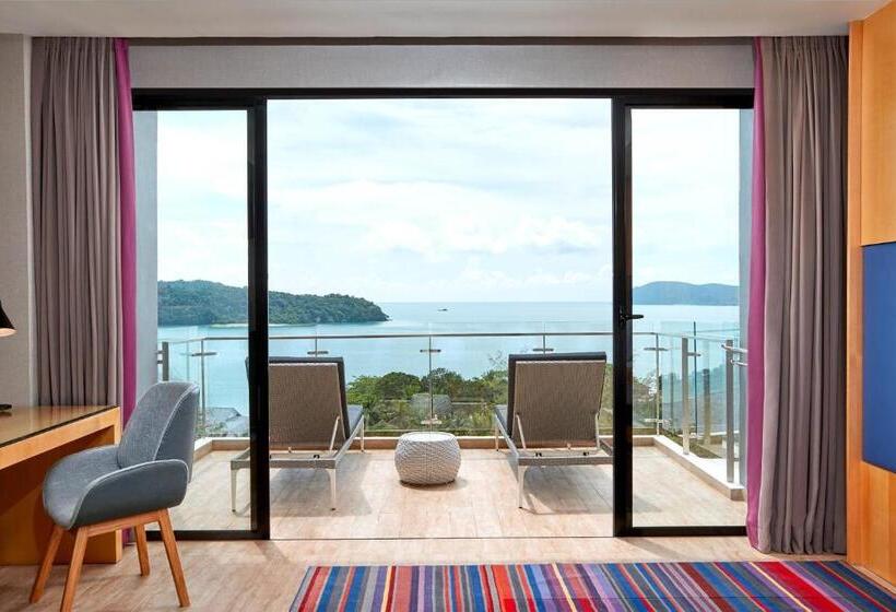 キングサイズベッドのスタンダードルーム, Aloft Langkawi Pantai Tengah