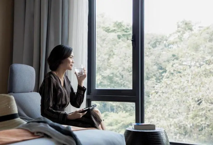 クイーンサイズベッドのスタンダードルーム, Holiday Inn Express Kota Kinabalu City Centre By Ihg