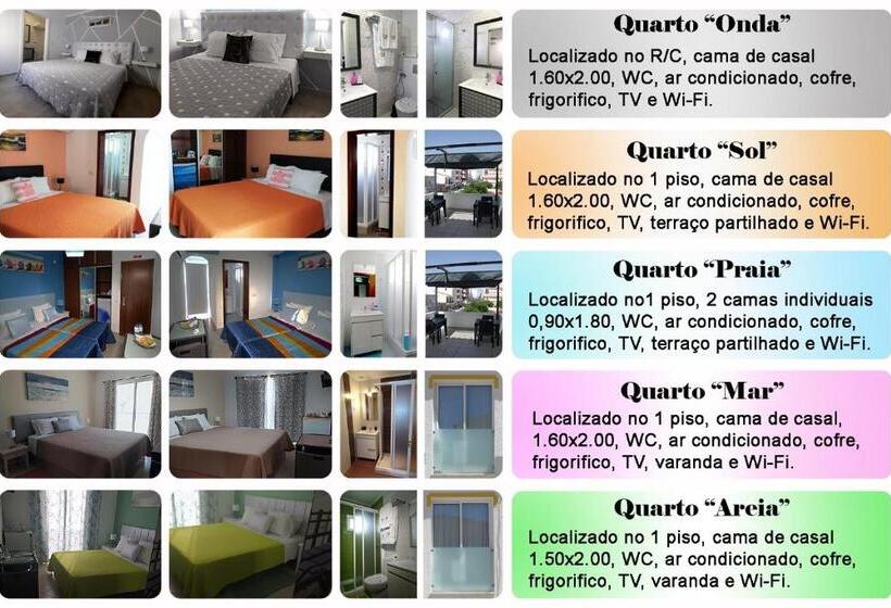 اتاق استاندارد با تراس, Casa Da Praia Al