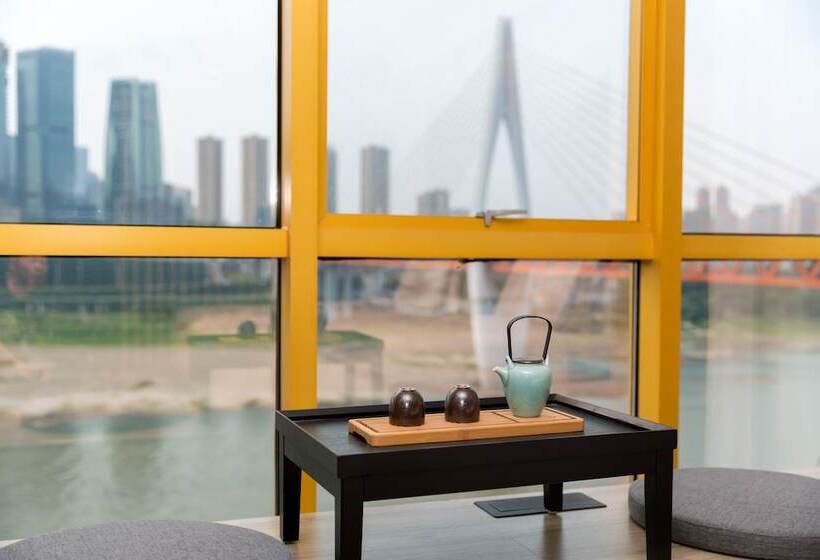 اتاق استاندارد با چشم‌انداز, Atour Hotel Chongqing Hongyadong Riverview