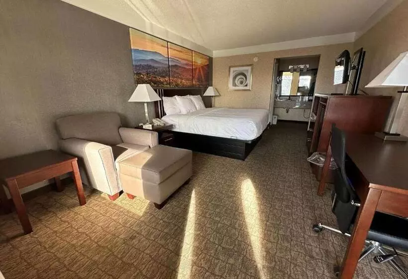 キングサイズベッドのデラックスルーム, Days Inn By Wyndham Columbia Kentucky