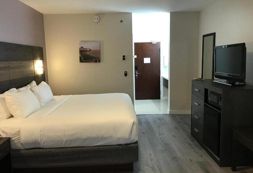 חדר דחוקס עם מיטת קינג, Hom, A Trademark Collection