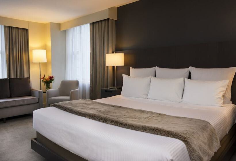 חדר סטנדרט עם מיטת קינג, The Benson Portland, Curio Collection By Hilton