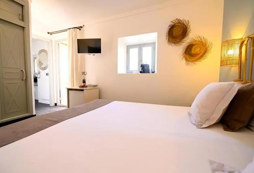 テラス付きスタンダードルーム, Stadthotel Santanyi