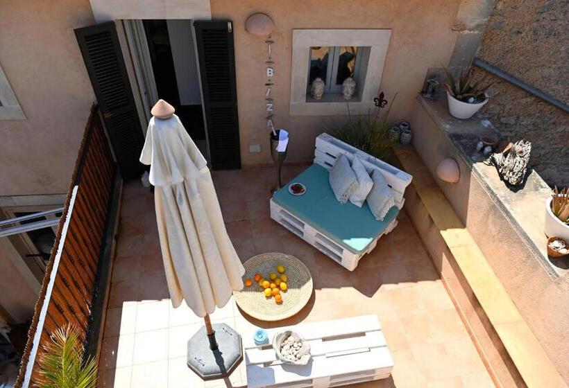 اتاق استاندارد با تراس, Stadthotel Santanyi