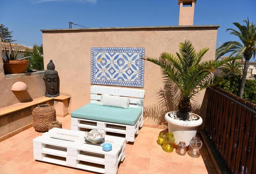 اتاق استاندارد با تراس, Stadthotel Santanyi