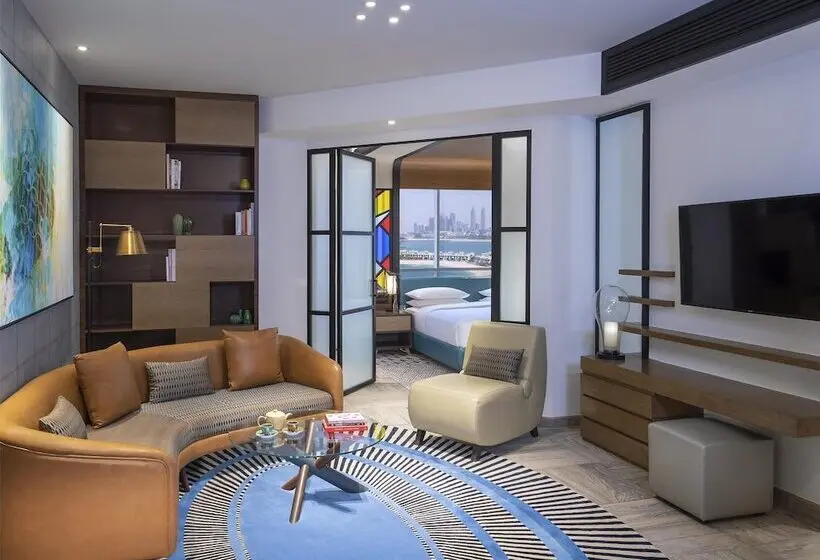 Deluxe Suite Sea View, Andaz Dubai The Palm, By Hyatt