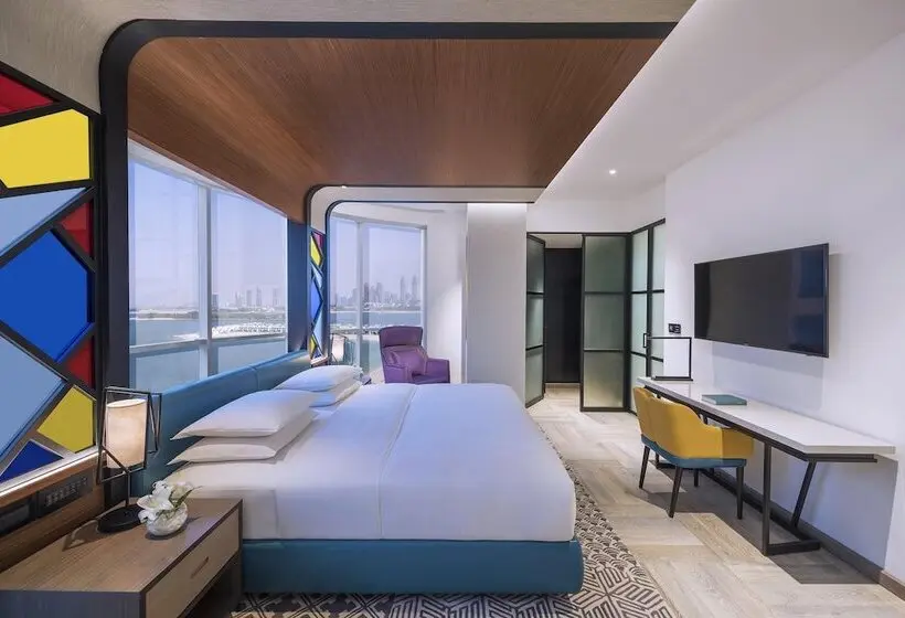 Deluxe Suite Sea View, Andaz Dubai The Palm, By Hyatt