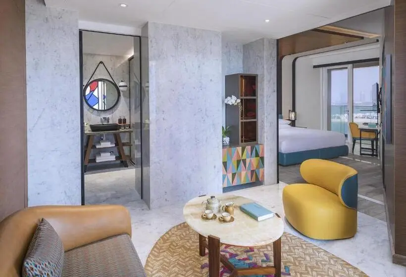 سوییت جونیور با بالکن, Andaz Dubai The Palm, By Hyatt