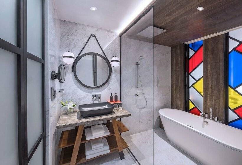 اتاق استاندارد با چشم‌انداز دریا, Andaz Dubai The Palm