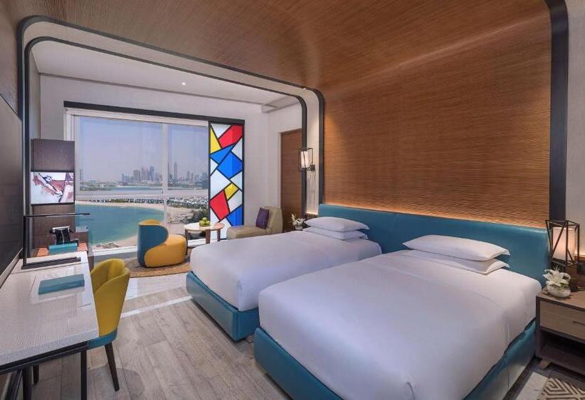 اتاق استاندارد با چشم‌انداز دریا, Andaz Dubai The Palm