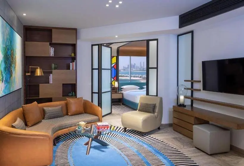 Deluxe Suite Sea View, Andaz Dubai The Palm, By Hyatt