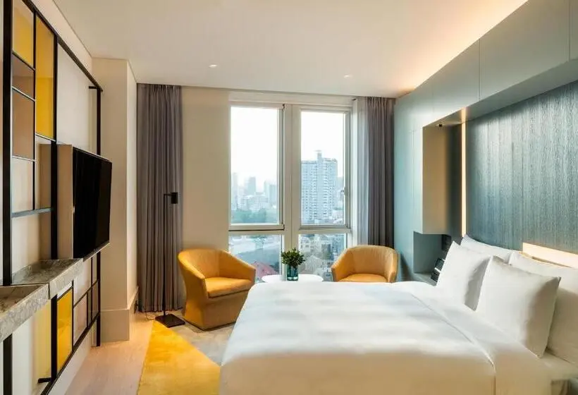 キングサイズベッドのスタンダードルーム, Andaz Seoul Gangnam, By Hyatt