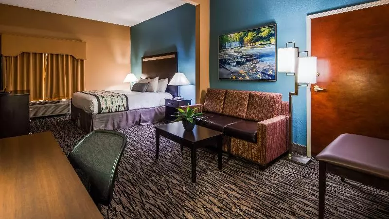 キングサイズベッドのスイートルーム, Best Western Plus Mcdonough Inn & Suites