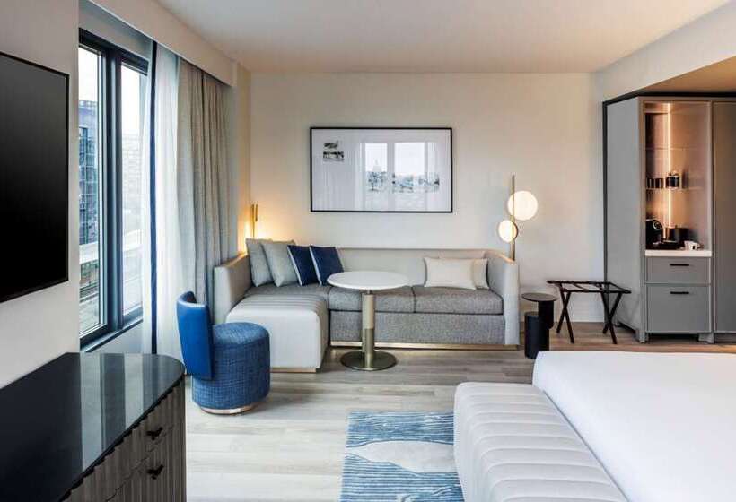 غرفة قياسية سرير كينج, The Harpeth Franklin Downtown, Curio Collection By Hilton