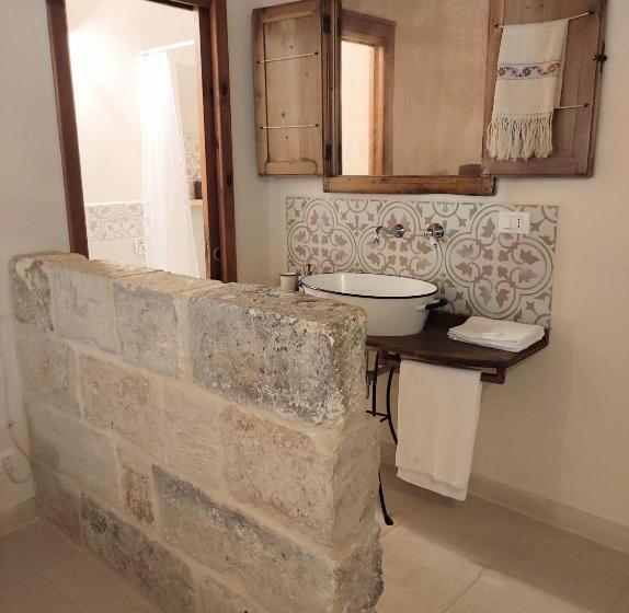 غرفة قياسية مطلّة علي حمام السباحة, Masseria Cataldo