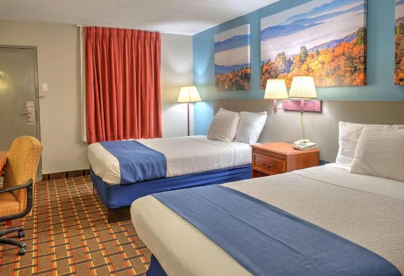 غرفه قياسيه سريرين مزدوجين, Days Inn By Wyndham Harriman