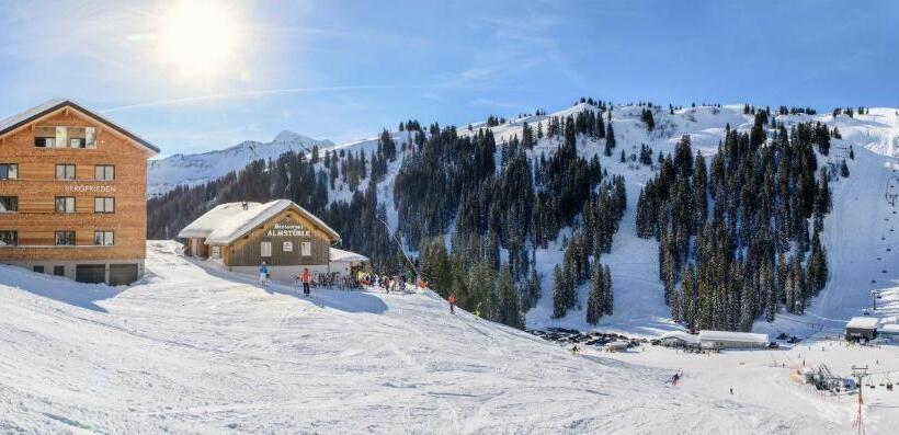 标准间带阳台, Almstüble Bergfrieden