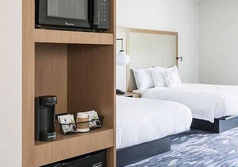 스탠다드 스튜디오 퀸 침대, Fairfield Inn & Suites By Marriott Minneapolis North/blaine