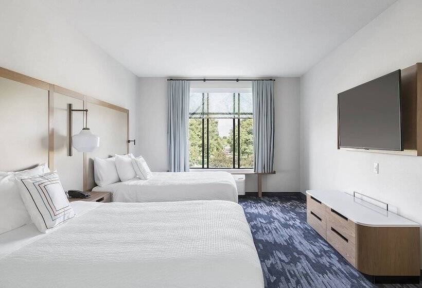 غرفه قياسيه سريرين مزدوجين, Fairfield Inn & Suites By Marriott Minneapolis North/blaine