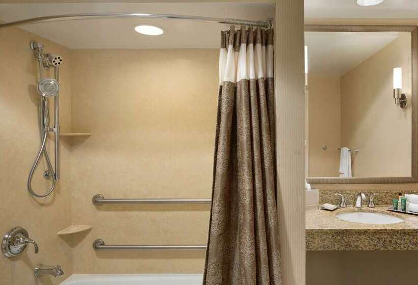 キングサイズベッドのデラックスルーム, Hilton Garden Inn Olive Branch, Ms