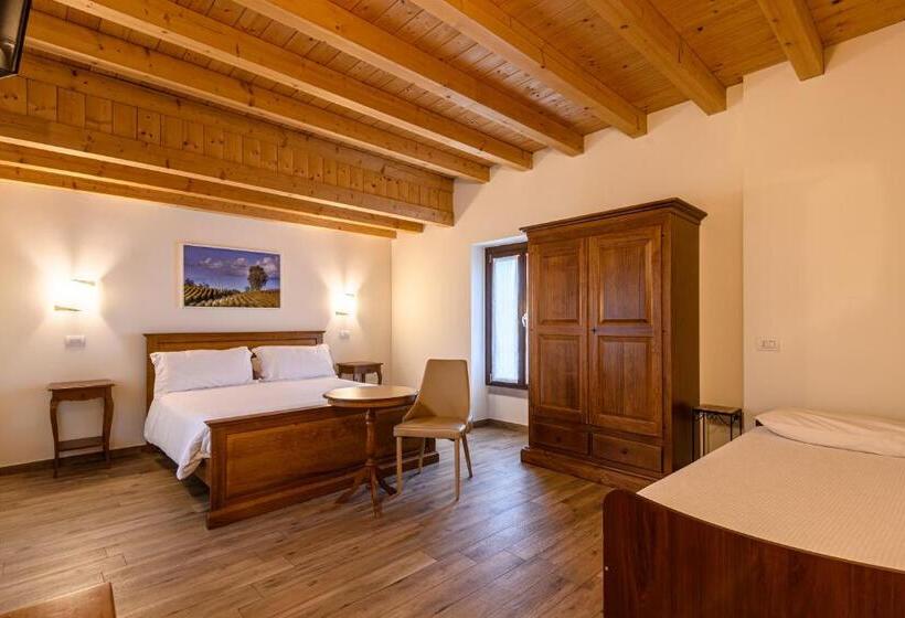 豪华三人间, Il Glicine B&b Ristorante