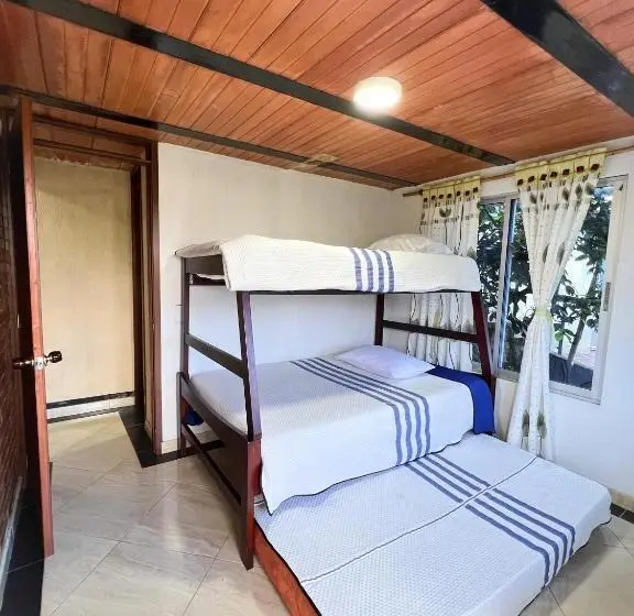 4ベッドルームハウス, Cabañas Lluvia De Oro