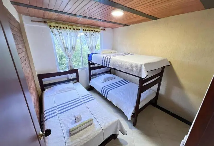 4ベッドルームハウス, Cabañas Lluvia De Oro