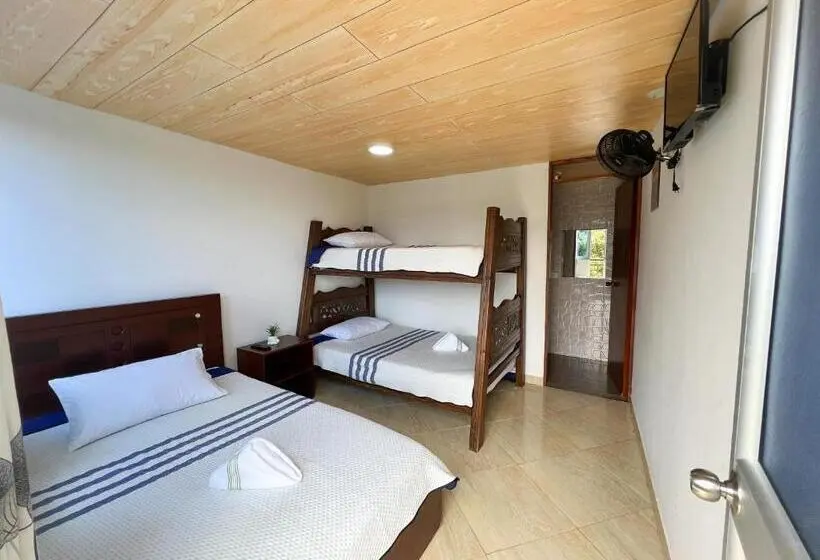 ファミリールーム, Cabañas Lluvia De Oro