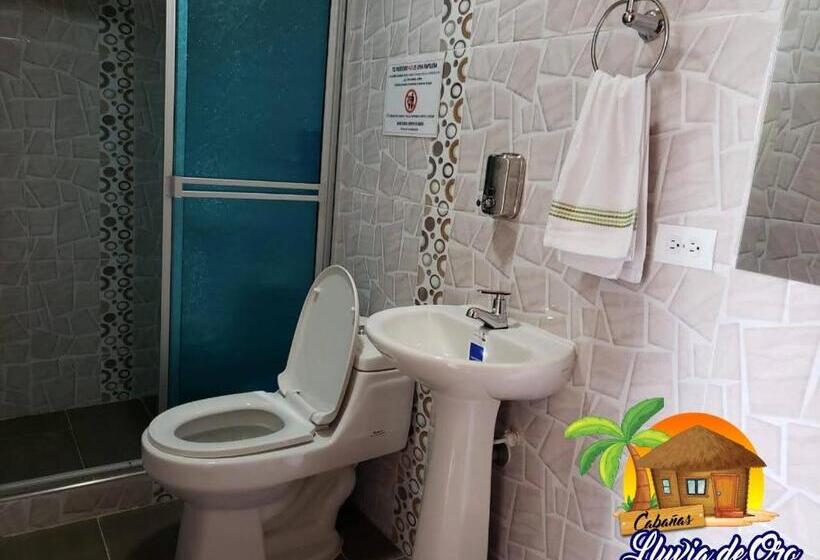 غرفة عائلية, Cabañas Lluvia De Oro