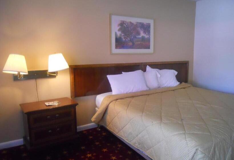 带大床的标准间, Cascades Motel   Chattanooga